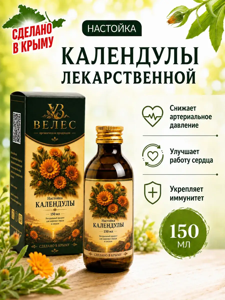 Calendula Tincture, 150 ml