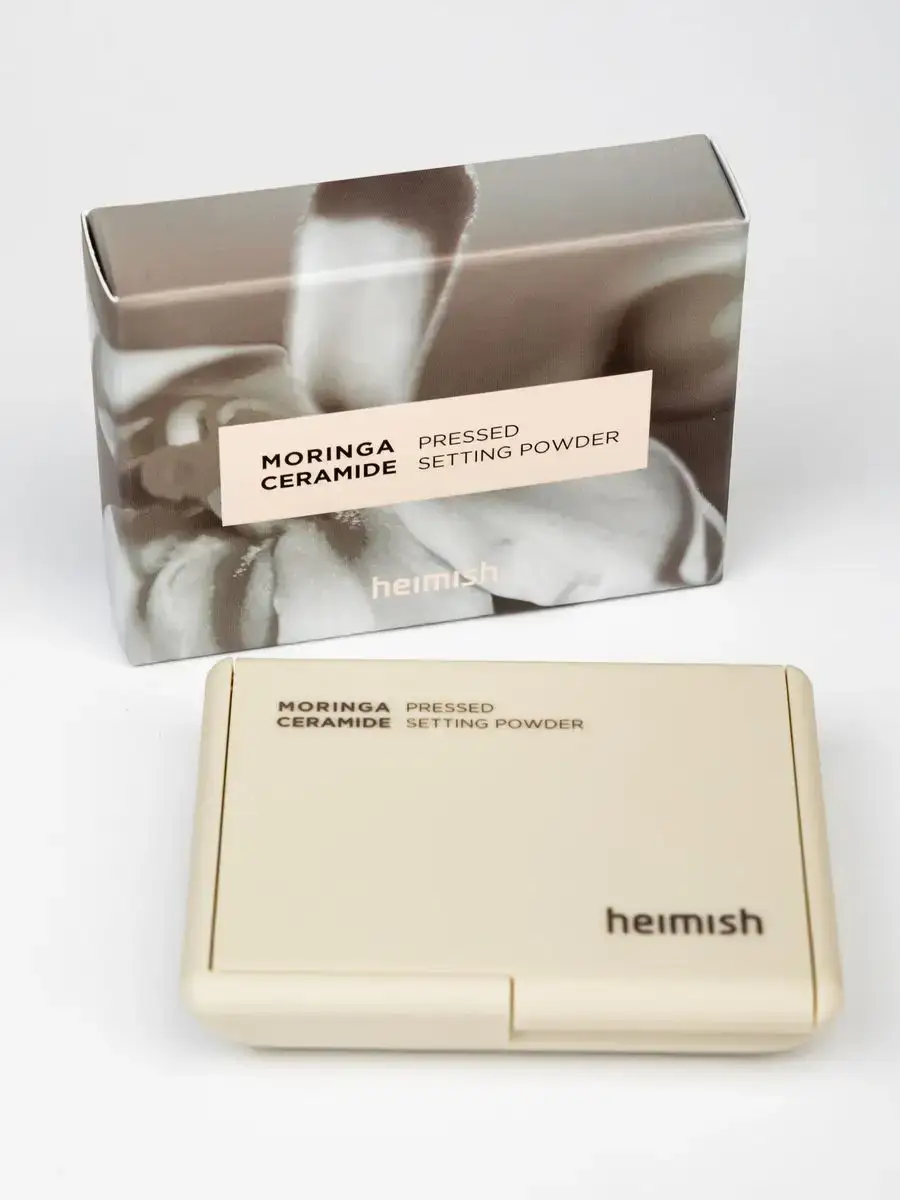 Heimish Moringa Ceramide Pressed Setting Powder, 5 g