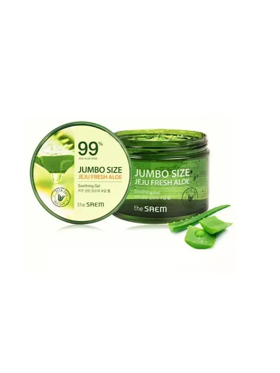 The Saem Jeju Fresh Aloe Soothing Gel 99% 500 ml