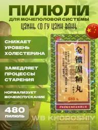 Khoroshiy Jinsuo Gujing Wan Pills 480 Pills #1