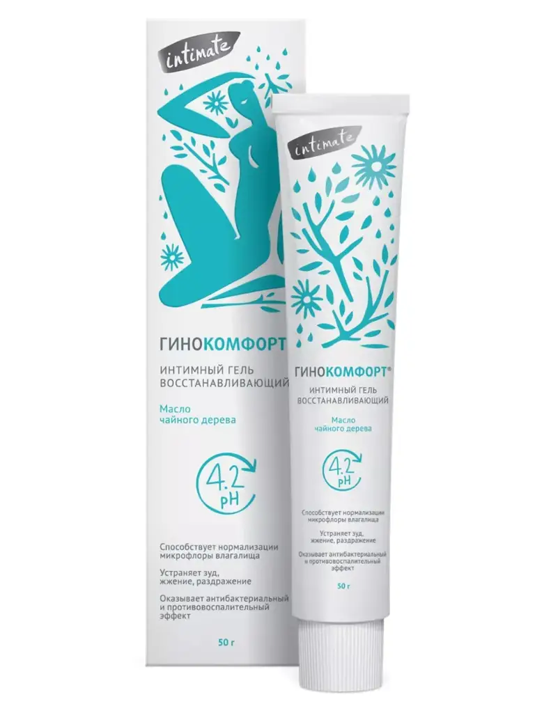 Gynocomfort pH Balance Restorative Intimate Gel, 50 g #1