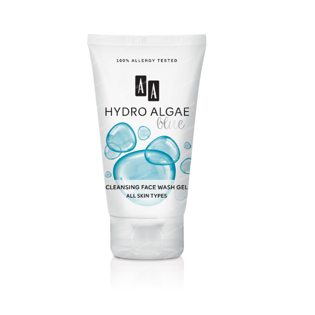 AA HYDRO ALGAE blue Cleansing gel for washing, 150 ml