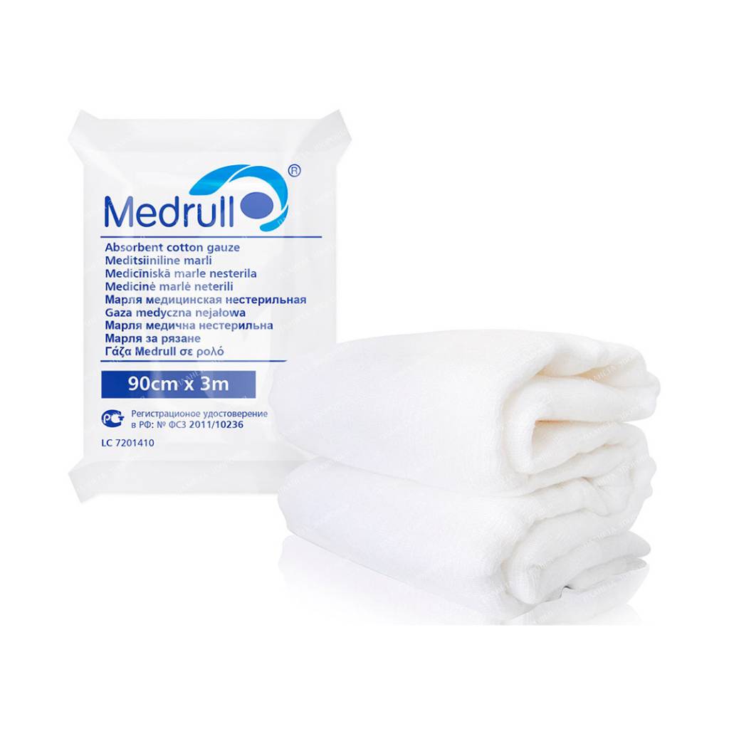 Gauze Medrull size 3m x 90cm