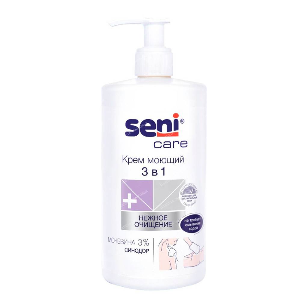 Seni Care Washing cream 3 in 1 500 ml
