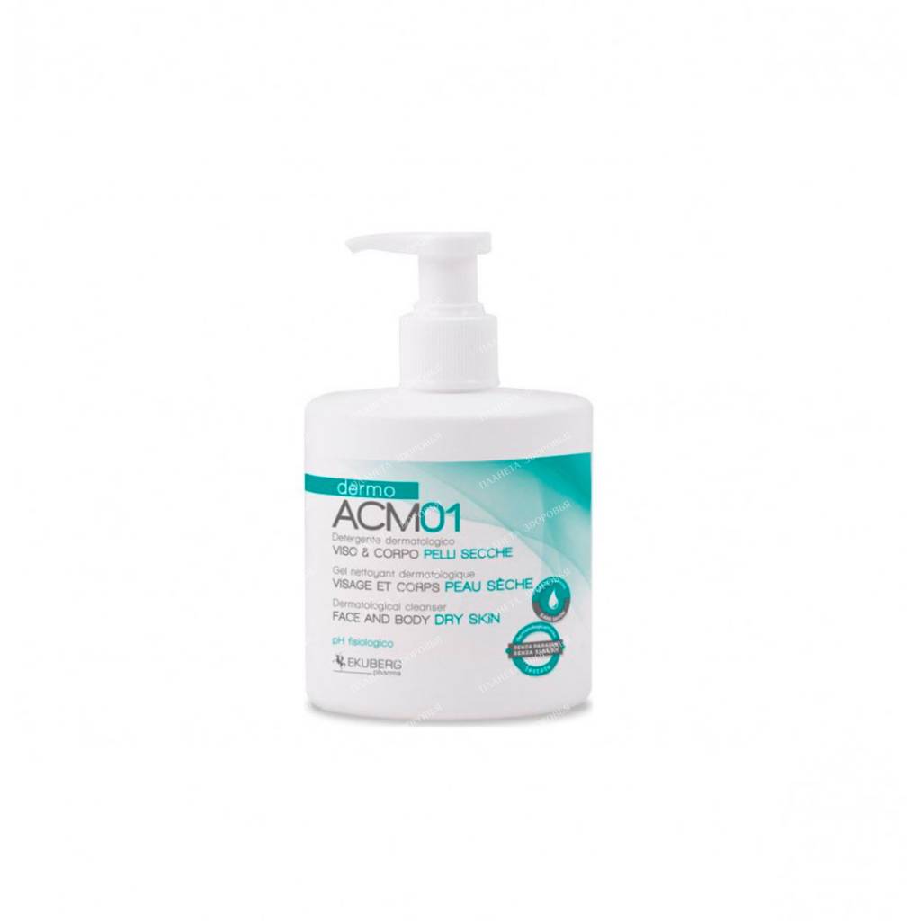 DermoACM01 Cleanser for face and body for dry to very dry skin 300 ml