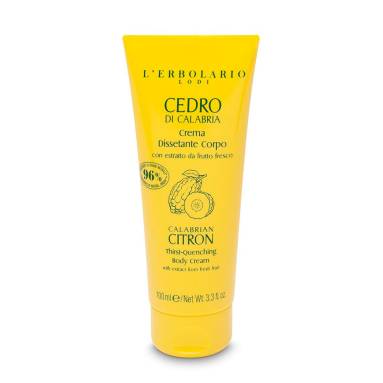 L'Erbolario Calabrian Citron Energizing Body Cream 100 ml