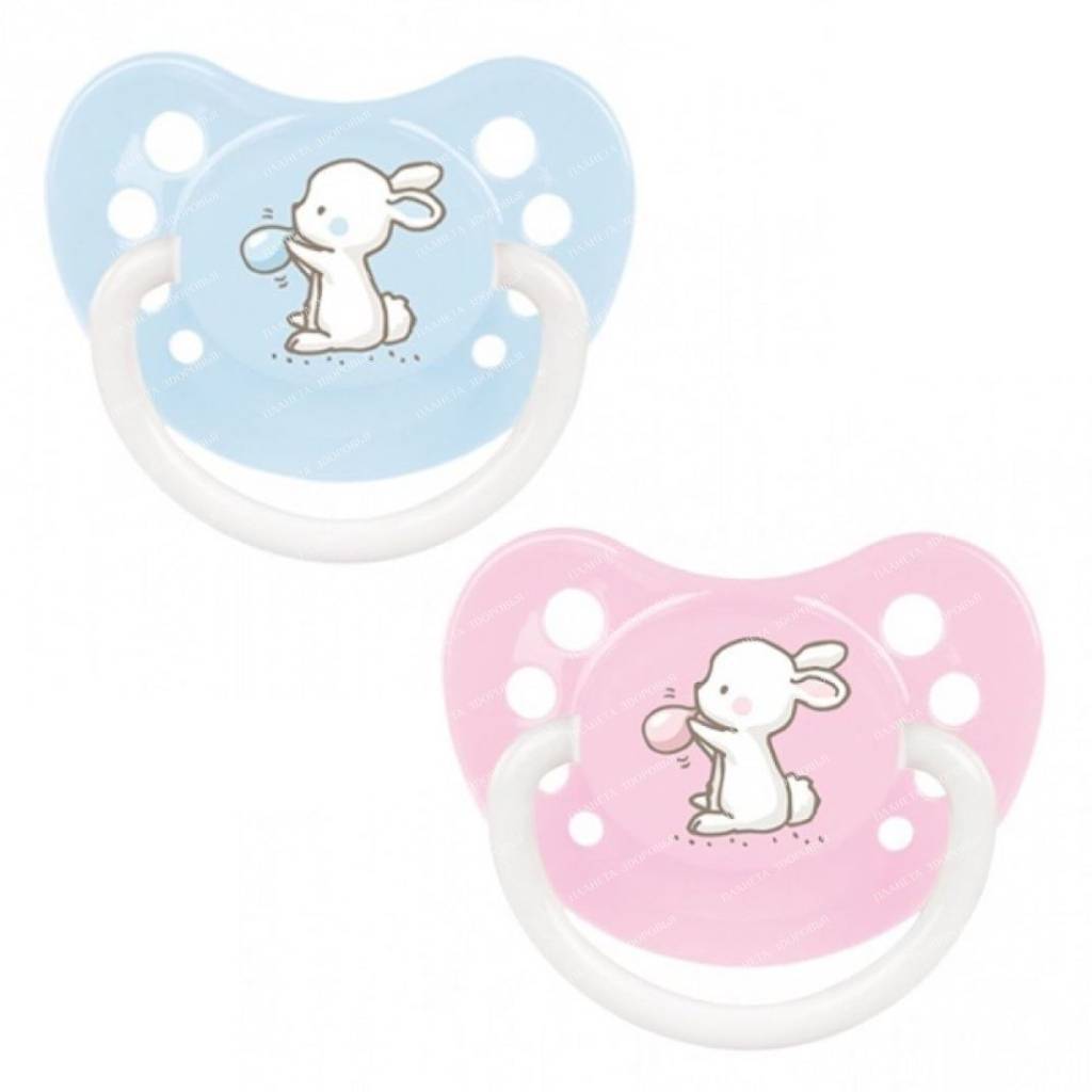 Canpol babies Silicone pacifier (symmetrical) 0-6 months 23/265