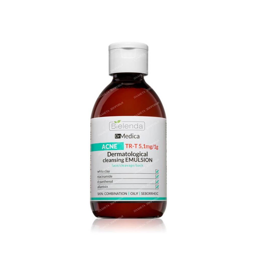 BIELENDA DR MEDICA ACNE Emulsion Anti-acne cleansing face, décolleté, back 250 gr