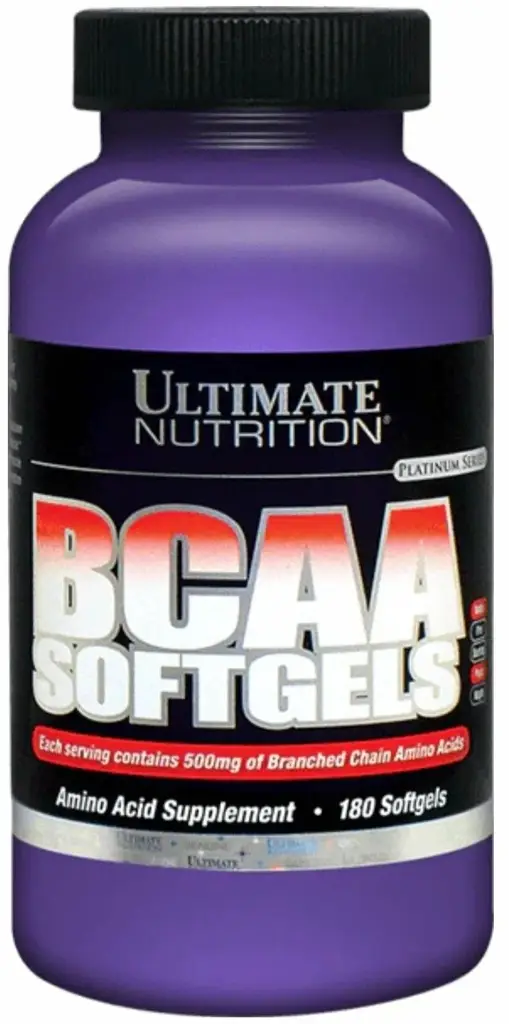 Ultimate Nutrition BCAA 2:1:1 Softgel Capsules, 180 Count #1