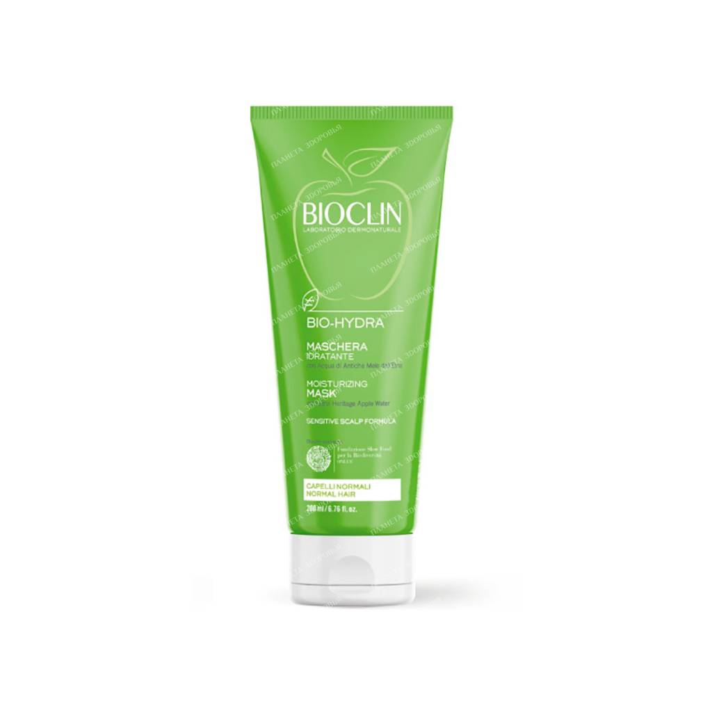 BIOCLIN BIO-HYDRA Moisturizing hair mask (apple), 200 ml