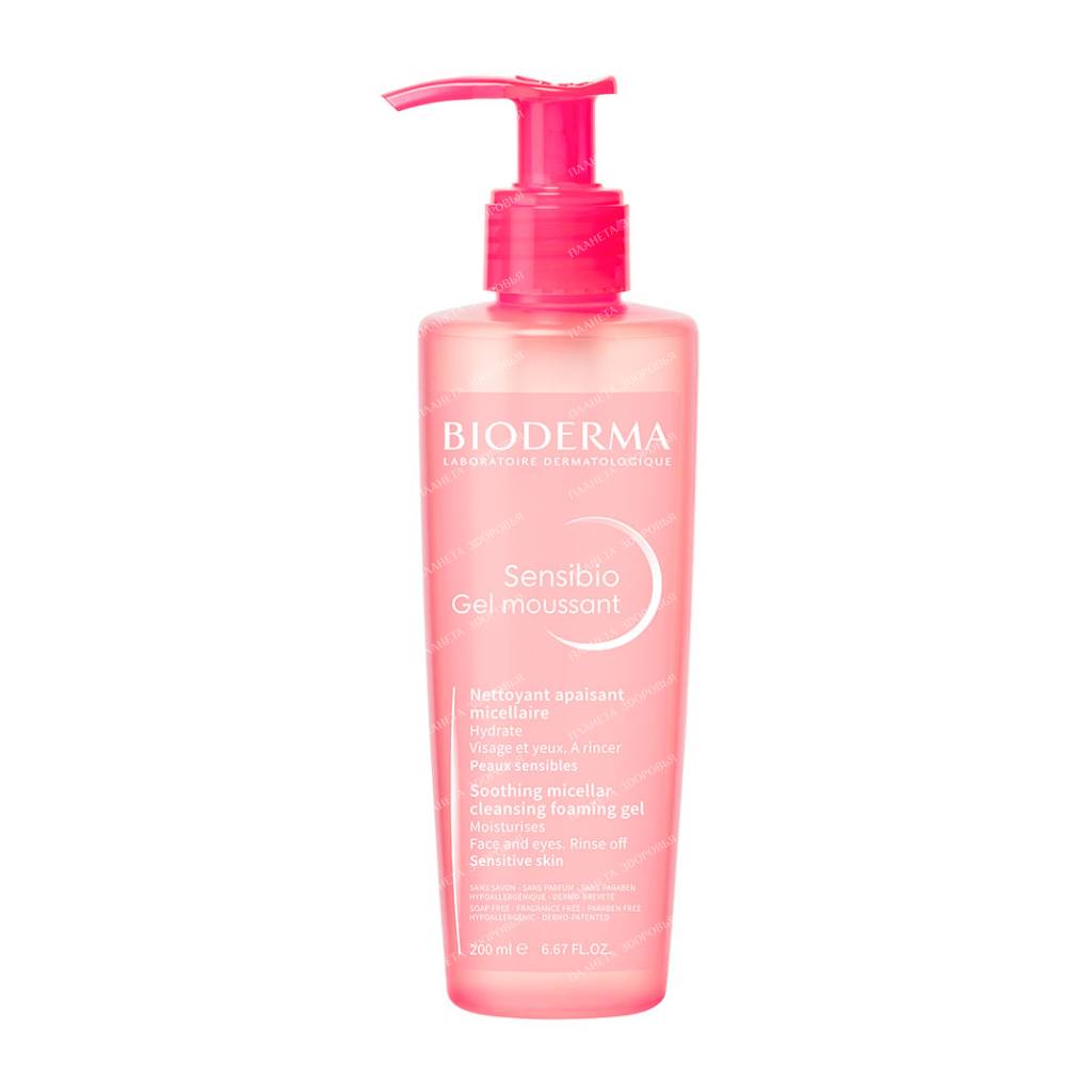 Bioderma Laboratoire Dermatologoque Cleansing Gel Sensibio / Sensibio Gel Moussant 200 ml