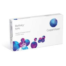 Biofinity Toric Soft Contact Lenses -3.50 Cylinder -0.75 Axis 180 1 Pack #1