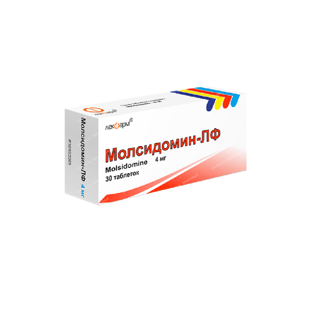Molsidomin-LF tablets 4 mg №10x3
