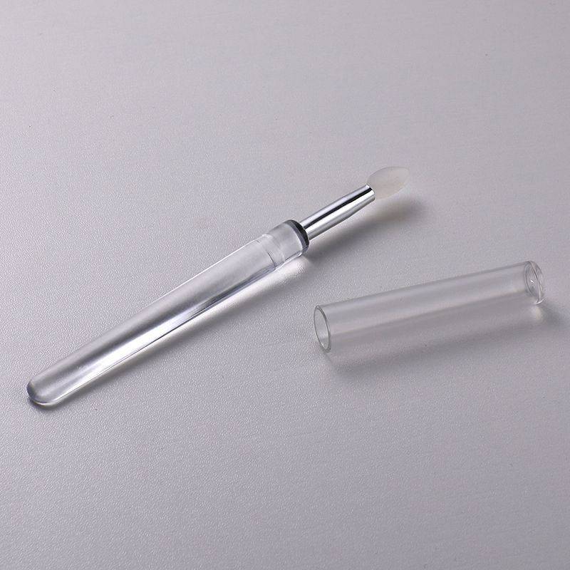 Cosmetic Applicator White Silicone Lip Brush