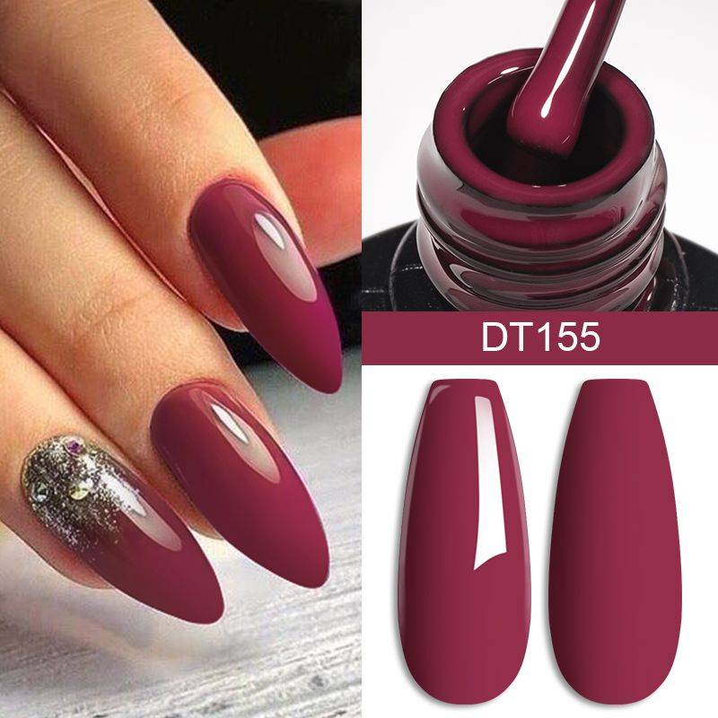 MEET ACROSS Red Series Gel Polish DT155 7 ml