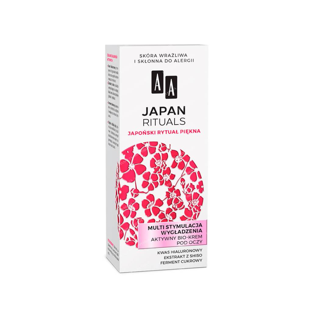 AA JAPAN RITUALS Active Bio-Cream for the skin around the eyes Multi-stimulation smoothing, 15 ml