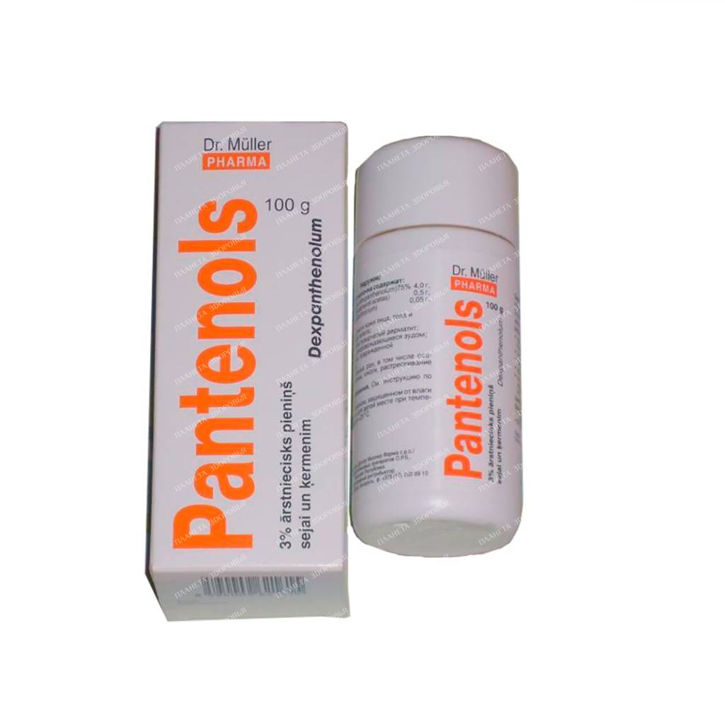 Panthenol milk for face and body 3% 100ml