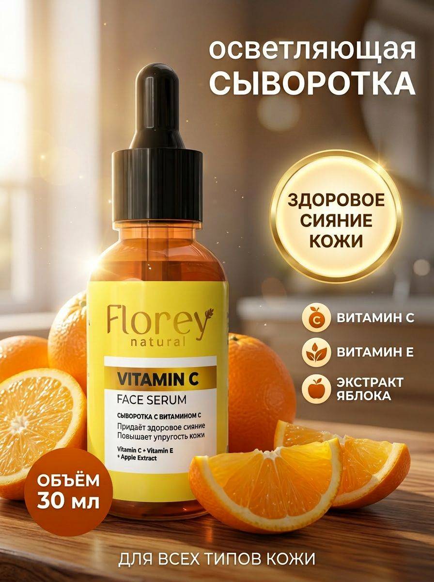 FLOREY NATURAL Vitamin C Face Serum 30 ml