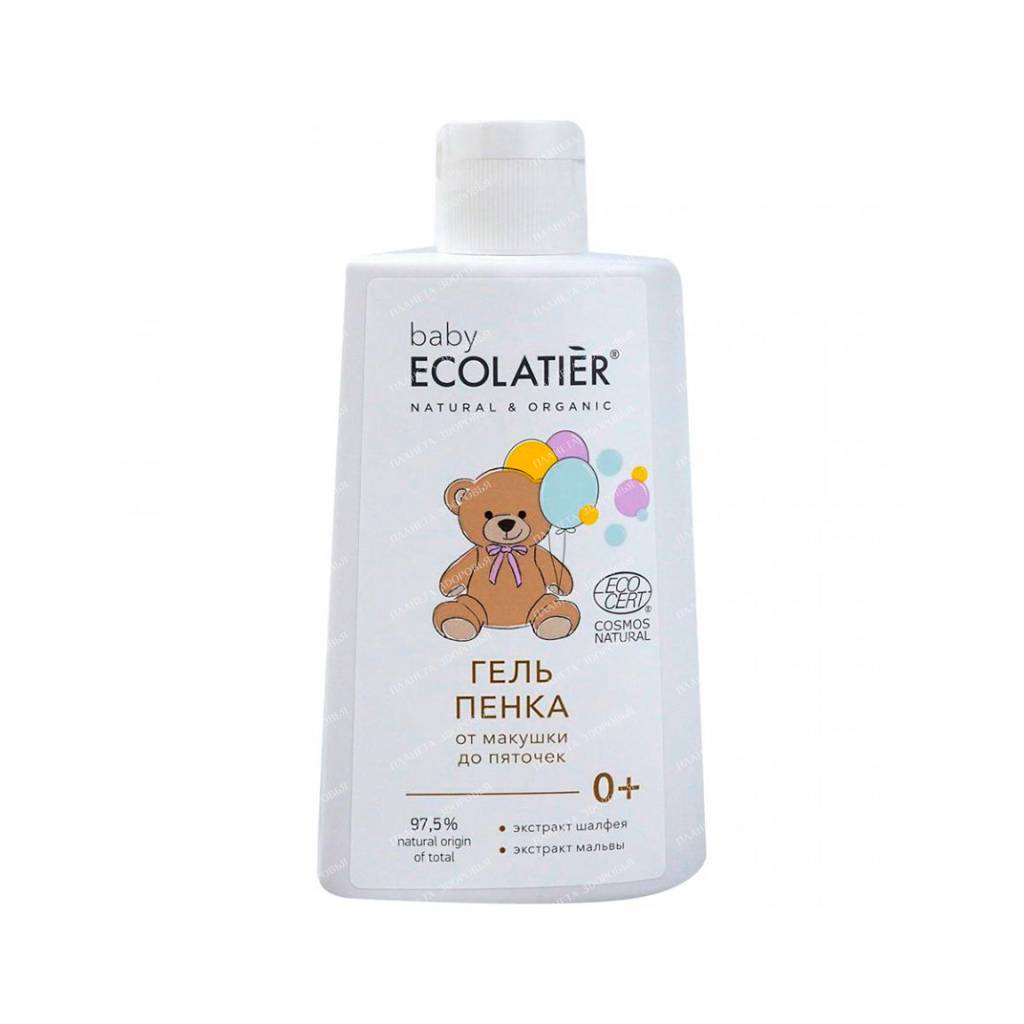 Ecolatier Gel-foam "From crown to heels" BABY 0+, 250 ml