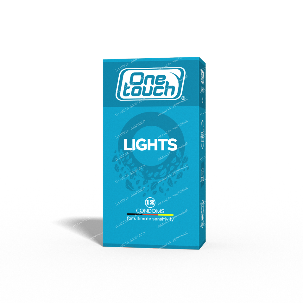 One Touch Lights Condoms, 12 pcs
