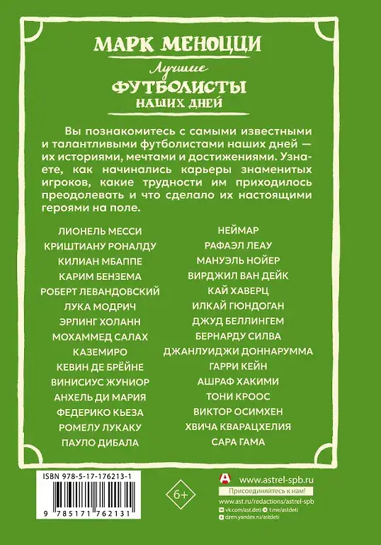 Лучшие футболисты наших дней фото книги 2