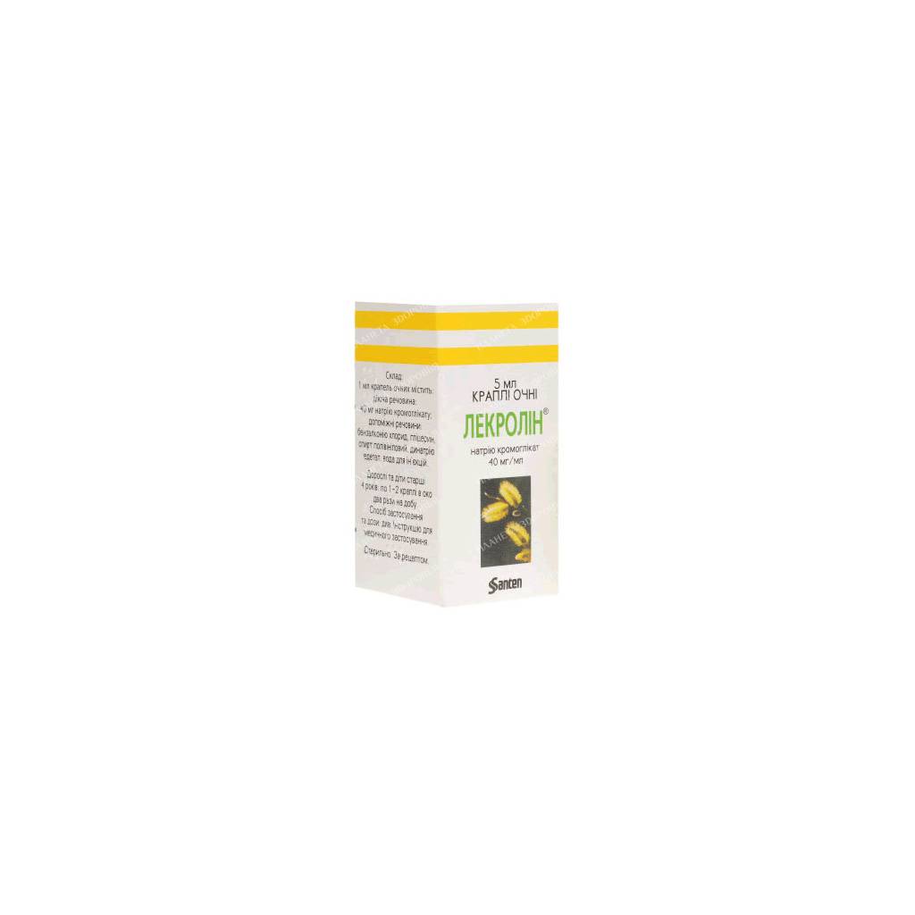 Lekrolin eye drops 40mg/ml 5ml №1