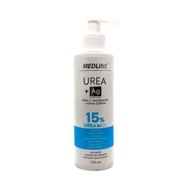 MedLine Urea 15% Cream with Silver Ions, 170 ml
