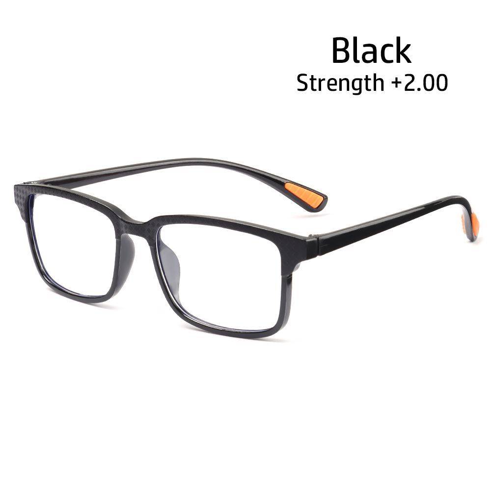 Computer Reading Glasses +2.00 Strength Unisex