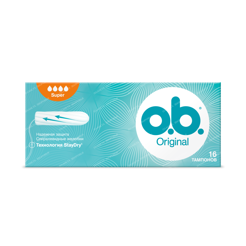 ob Original super Women's tampons 16 pcs
