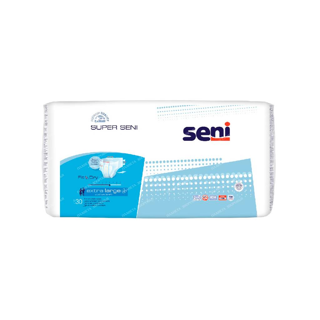 Super Seni (extra large) Adult diapers 30 pcs
