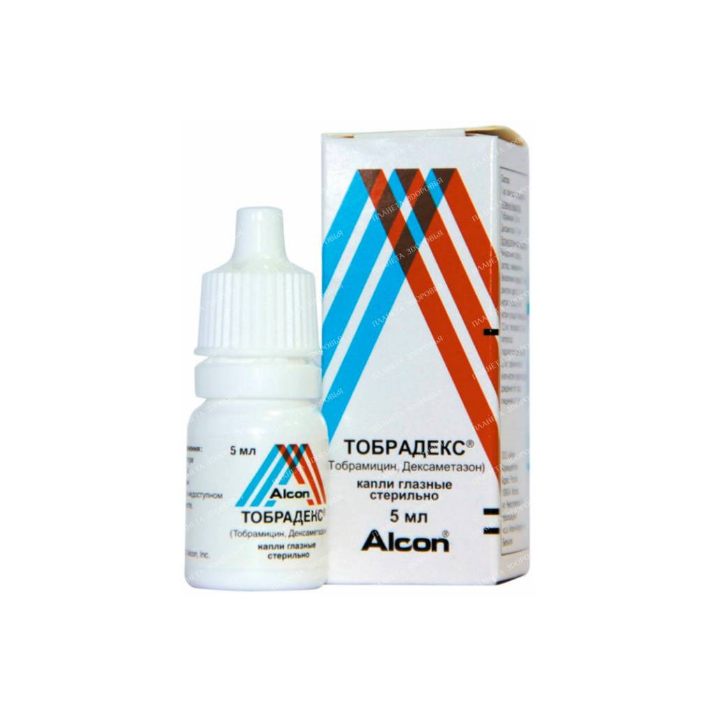 Tobradex eye drops (3mg+1mg)/1ml 5ml №1