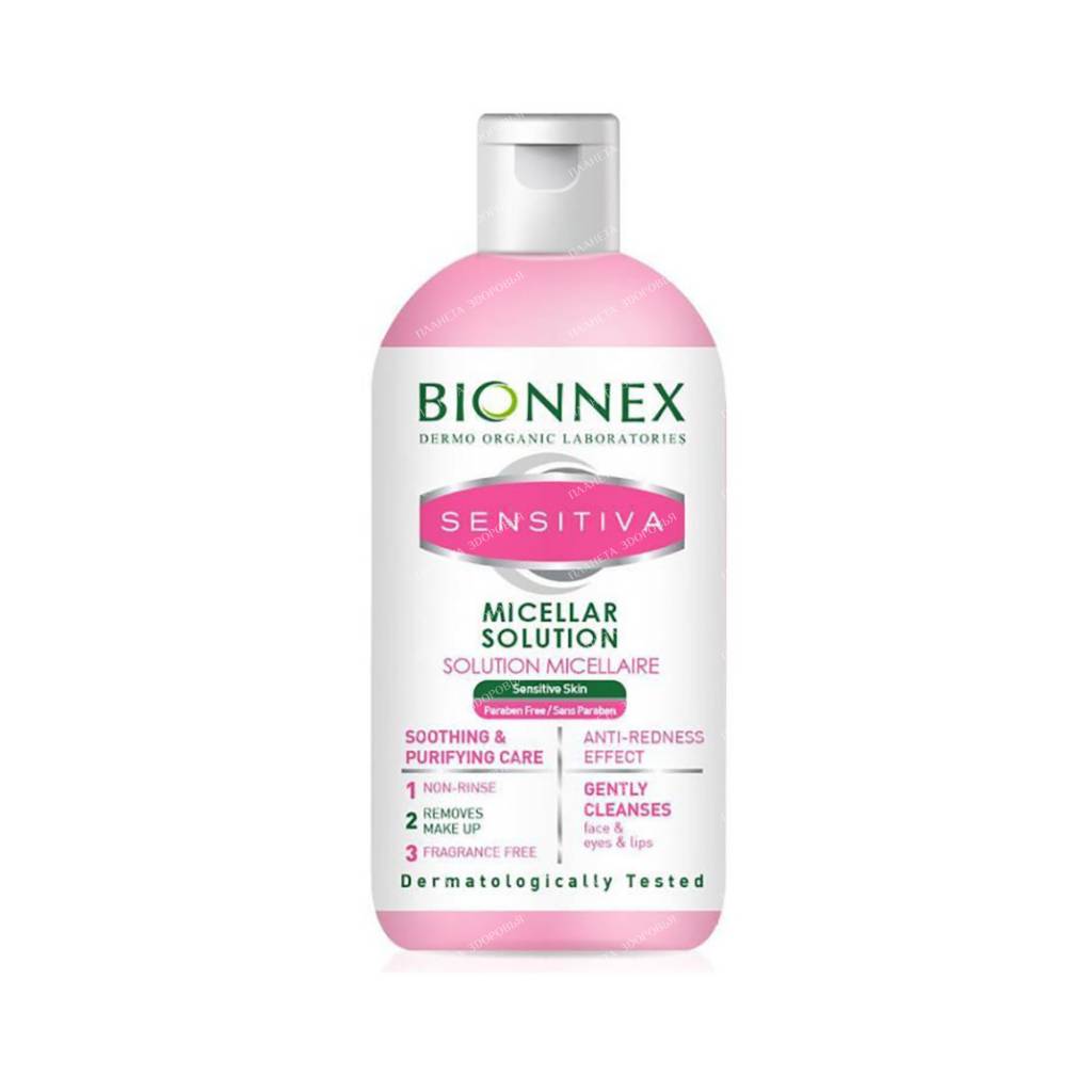 Bionnex Sensitiva Micellar liquid for sensitive skin, 500 ml