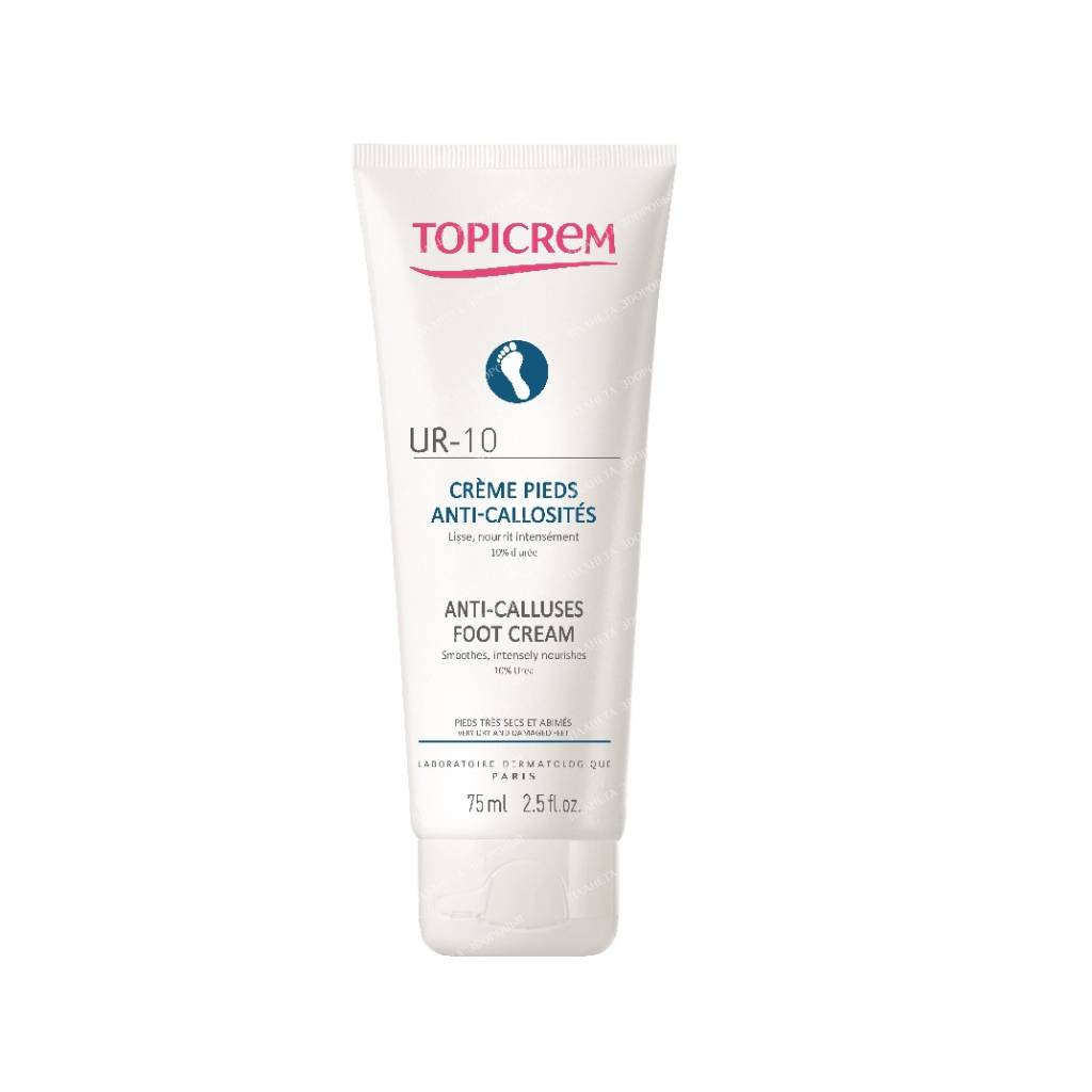 TOPICREM UR-10 Foot cream for corns and calluses, 75ml