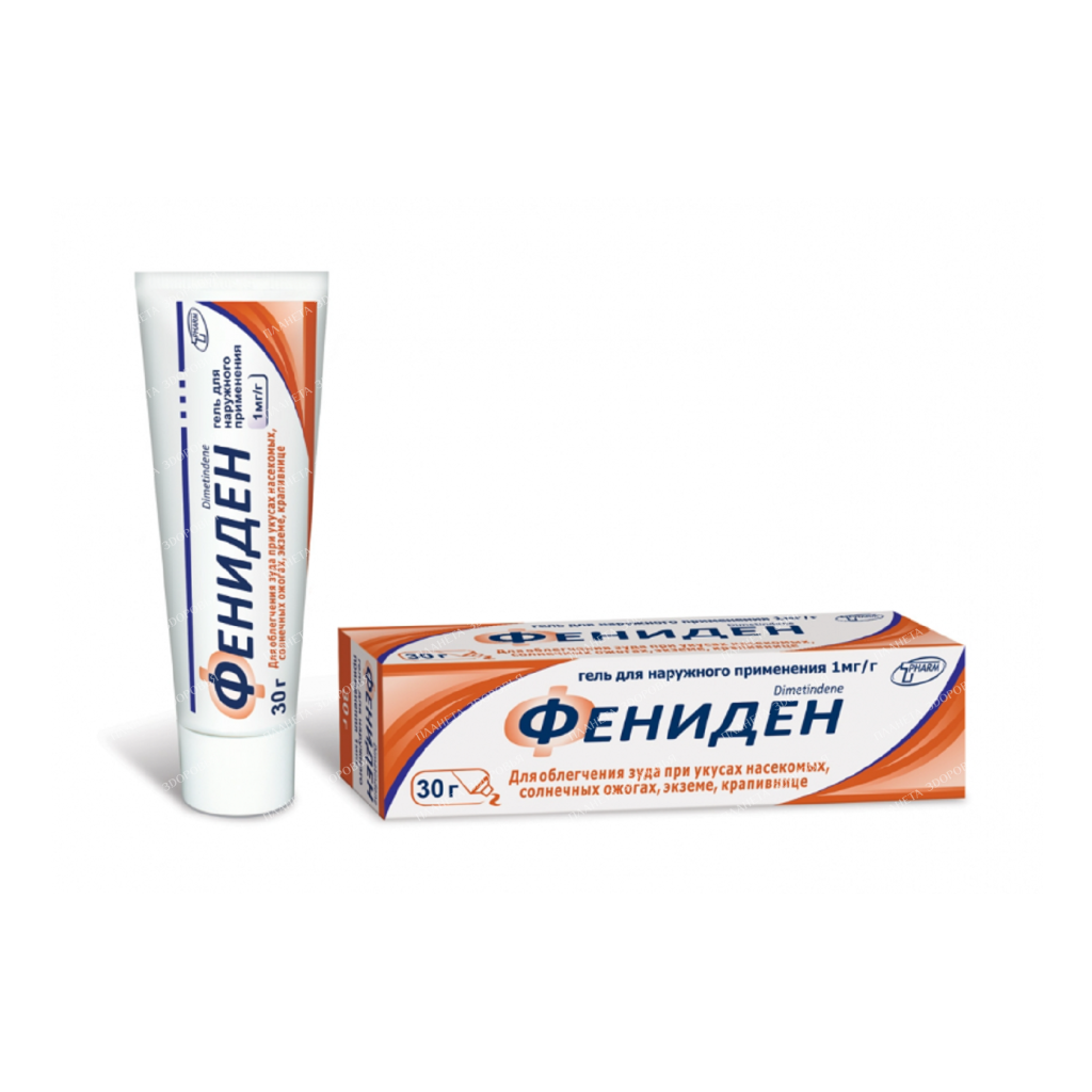 Pheniden gel 1mg/g 30g №1