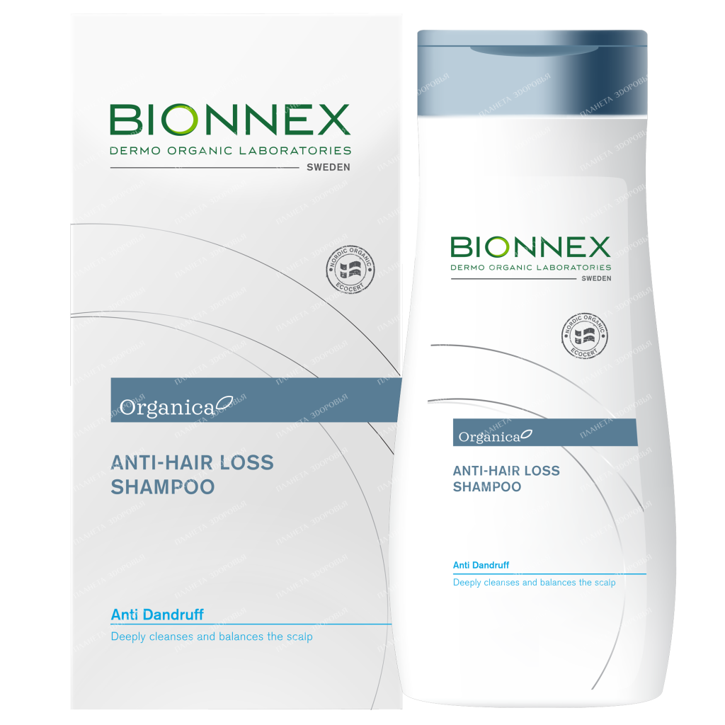 Bionnex Organica Shampoo against hair loss against dandruff, 300ml