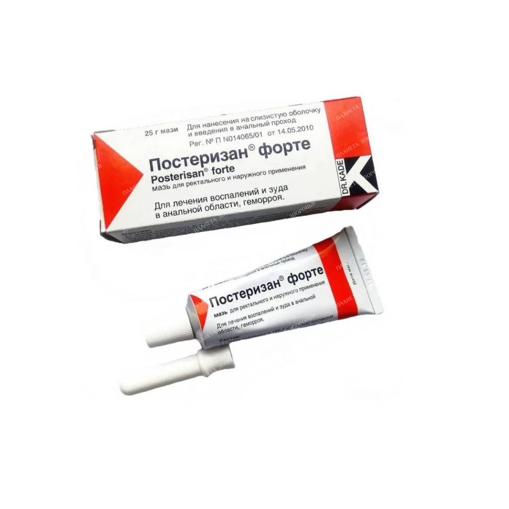 Posterizan forte rectal ointment 25g №1