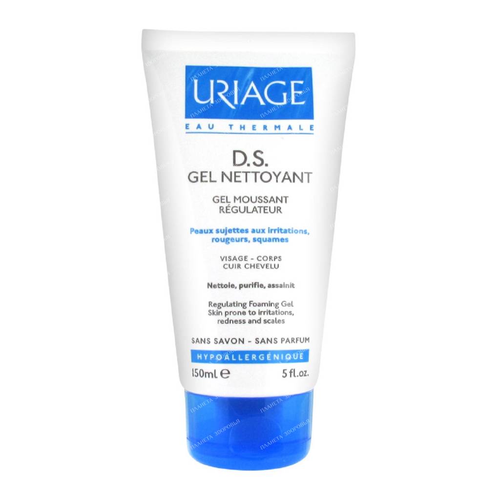 Uriage Cleansing gel GEL NETTOYANT DS, 150 ml