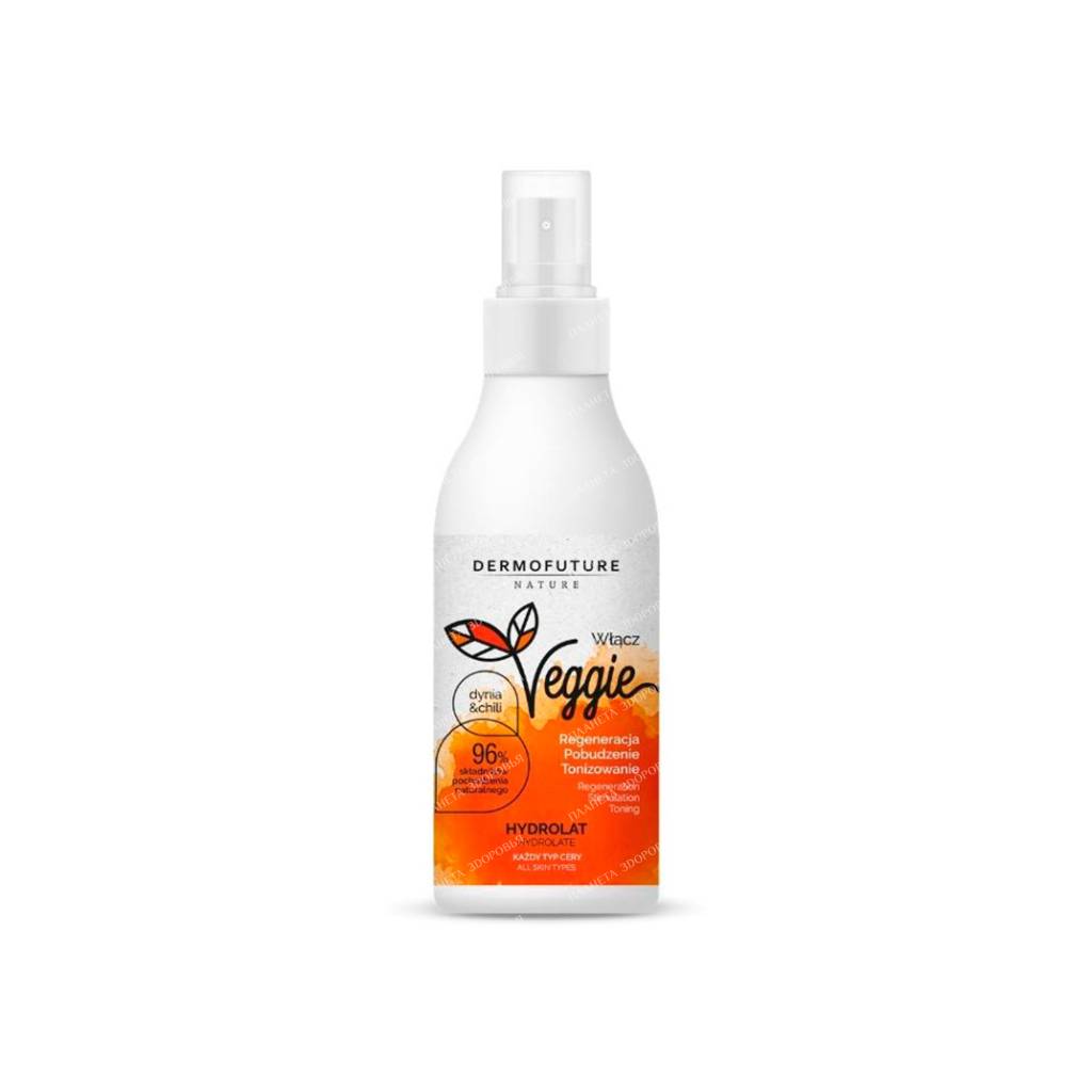 DermoFuture Nature Veggie Hydrolate for all skin types Pumpkin and Chili 200 ml