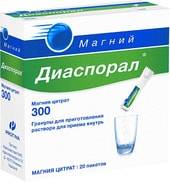 Protina Magnesium-Diasporal 300 granules, 5 g, 20 pack.