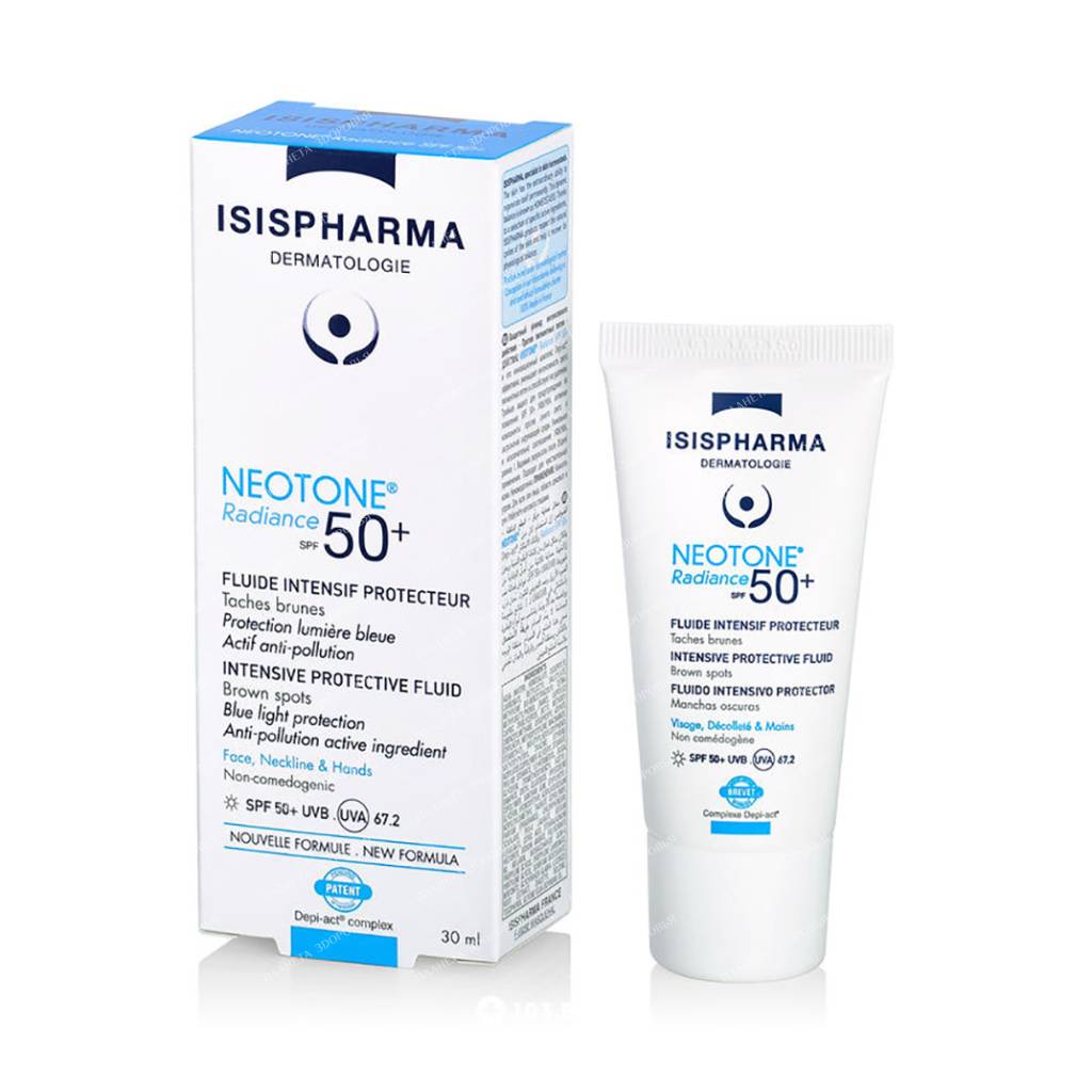ISISPHARMA NEOTONE Radiance SPF 50+ (Neoton Radiance SPF 50+) fluid of intensive action against age spots SPF 50+ with a high degree of protection, 30ml