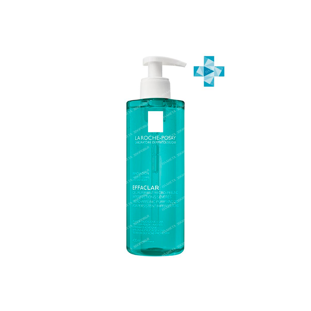 La Roche-Posay Effaclar Micro Exfoliating Cleansing Gel for Skin with Marked Imperfections 400 ml
