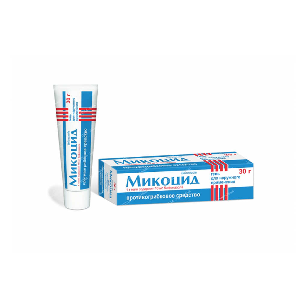Mycocide gel 10mg/g 30g №1