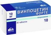 Farmland Vinpocetine Forte, 10 mg, 30 tablets