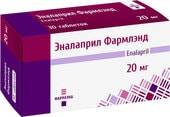 Farmland Enalapril Farmland, 20 mg, 60 tablets