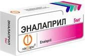 Lekpharm Enalapril, 5 mg, 60 tablets