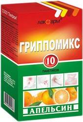 Lekpharm Flupomiks powder Orange, 10 Pak. 10 g each