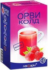 Lekpharm ORVIKold raspberry powder, 10 Pak. 10 g each
