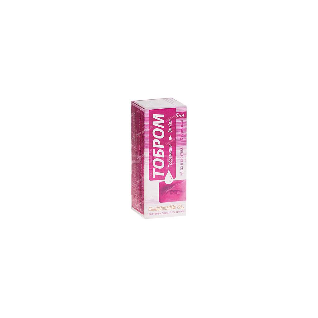 Tobrom eye drops 0.3% 5ml №1