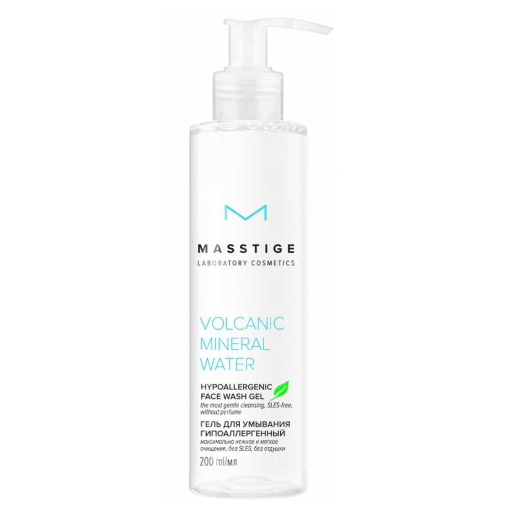 MASSTIGE Volcanic Mineral Water Washing Gel for sensitive skin 200ml