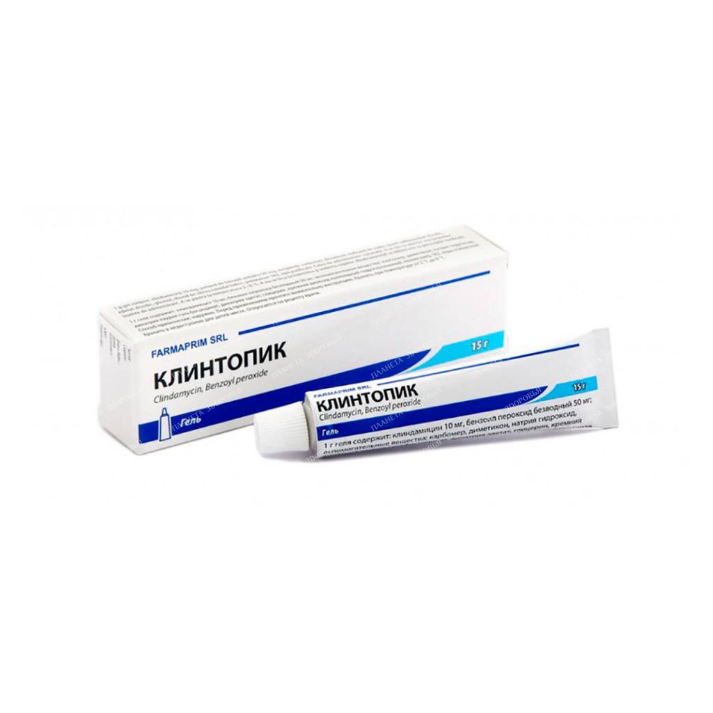 Clintopic gel for nar. approx. (10mg+50mg)/g in tubes 15g per pack. #1